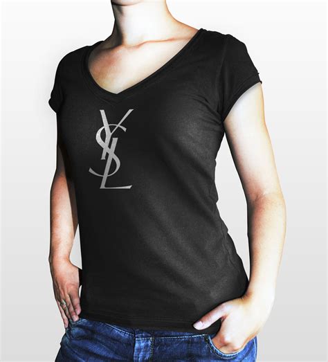 ysl paris t shirt|ysl denim shirt.